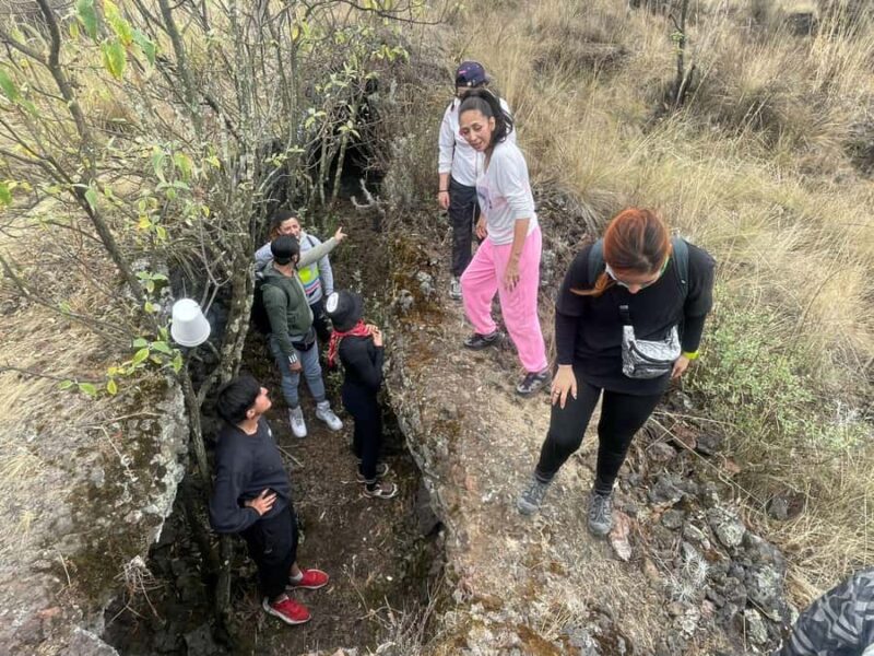 Mexico City: Guided Tour of the Caves of an Inactive Volcano - The Trail and Cave Exploration