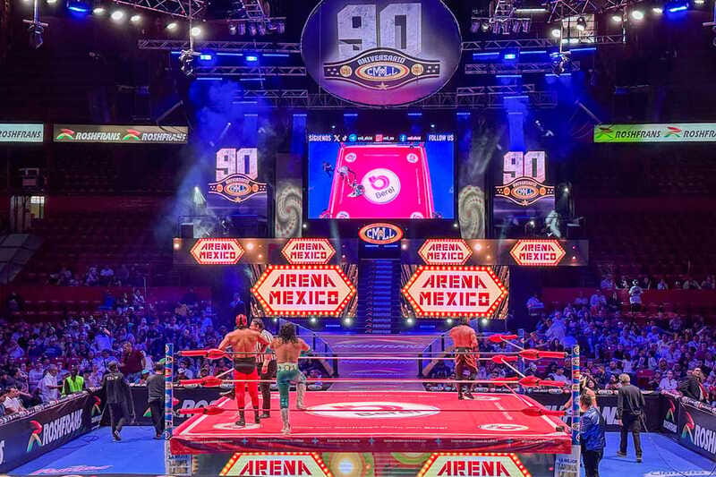 Mexico City: Mexican nightlife with shots and lucha libre - The Lucha Libre Experience at Arena México and Arena Coliseo