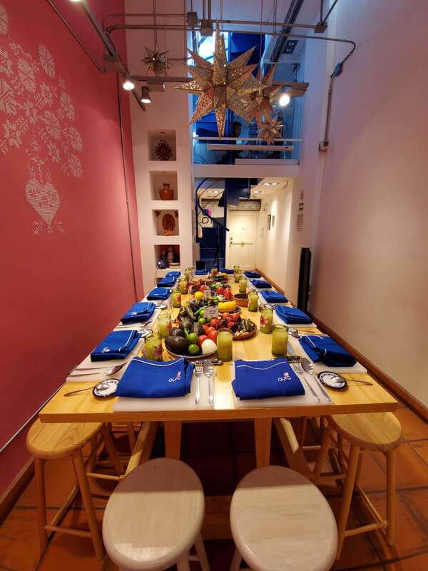 Mexico City: Mexican Salsas Cooking Class and Market Tour - Enjoying Mexican Street Food with Beverages