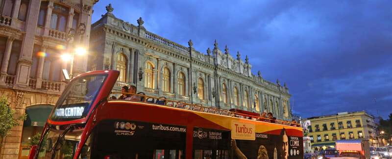 Mexico City: Night City Tour in a Double Decker Bus - The Experience Inside the Double-Decker Bus