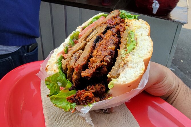 Mexico City Vegan & Vegetarian Street Food Adventure - Passing the Iconic Monument to the Revolution