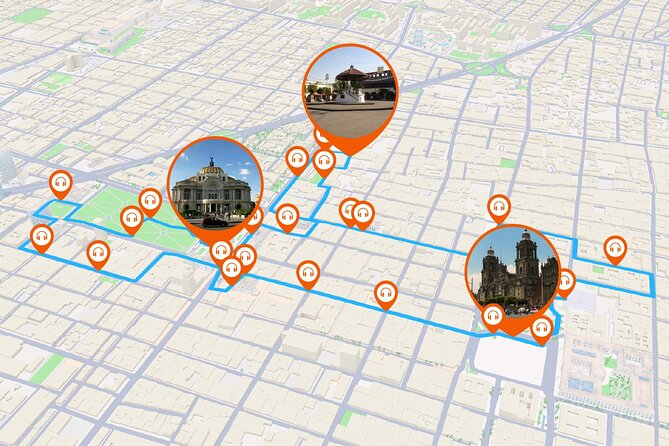 Mexico City Walking Tour 2h40 and 24 audio reviews - Starting Point at Plaza de la Constitución