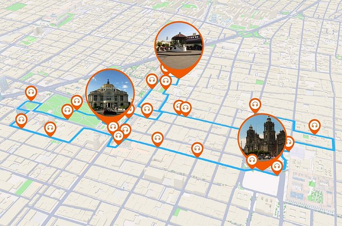 Mexico City Walking Tour 2h40 and 24 audio reviews - Practical Details and Accessibility