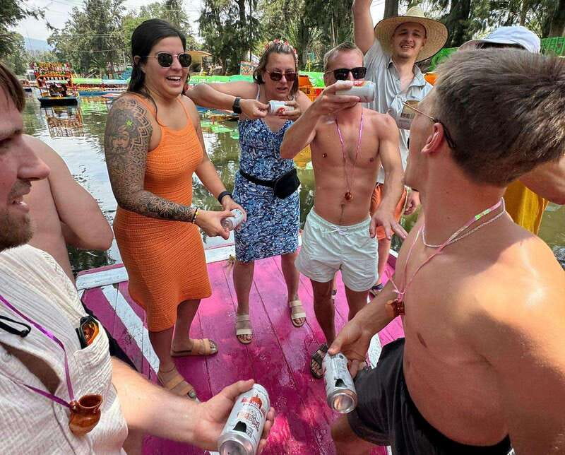 Mexico City: Xochimilco Boat Party with Unlimited Drinks - Games, Karaoke, and Music for a Festive Vibe
