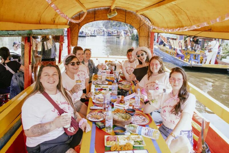 Mexico City: Xochimilco Boat with Guacamole & Premium Drinks - Enjoy Unlimited Premium Drinks Throughout the Tour