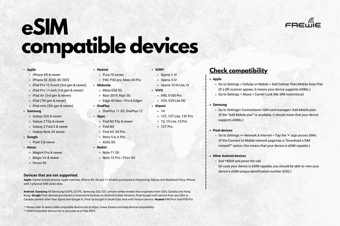 Mexico Data eSIM 500 MB per Day to 10GB - 30Days - Using the Data-Only eSIM for Hotspots and Devices