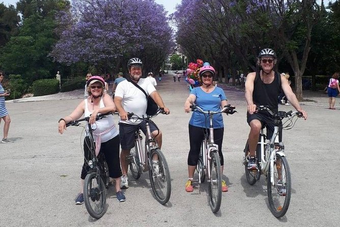 Mezedaki tasting and cycling tour on a eBike in Athens - Highlights of Stops Around Athens Landmarks