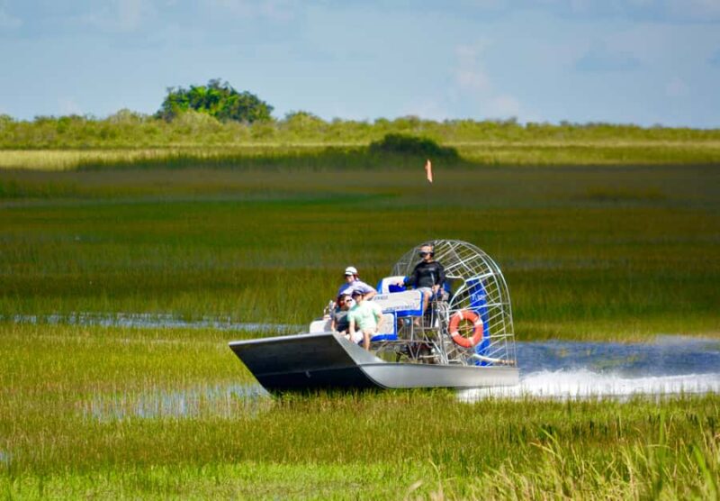 Miami: 1 Hour Everglades River of Grass Small Airboat Tour - Logistics and Comfort During the Tour