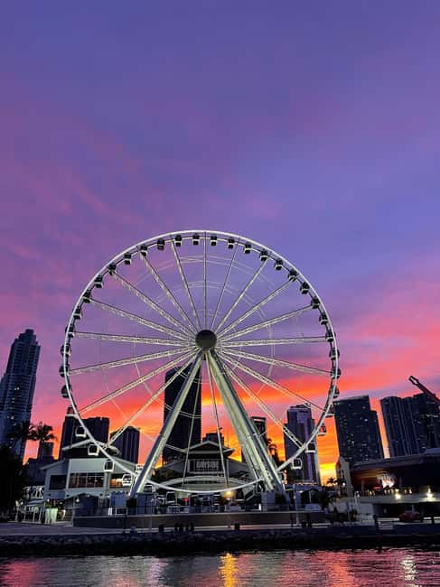 Miami: 2 Hour Night Cruise with Open Bar & Skyline Views - Luxury Vessel with Stylish Interior and Open-Air Terrace