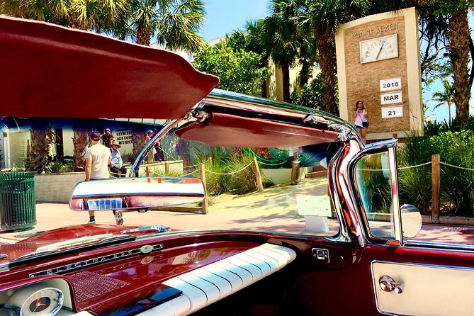 Miami 4H Private Classic Car Tour! - Scenic Cruising Across Bays and Neighborhoods