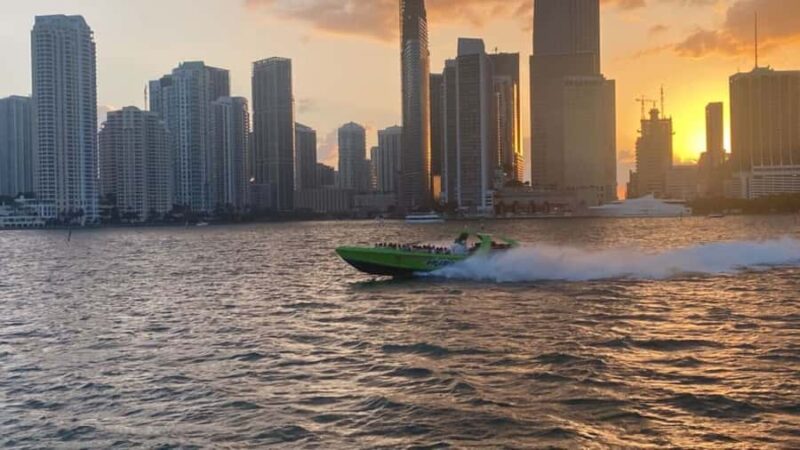 Miami: 4th of July Fireworks Speedboat Viewing Cruise - The Best View of Miami’s Independence Day Fireworks