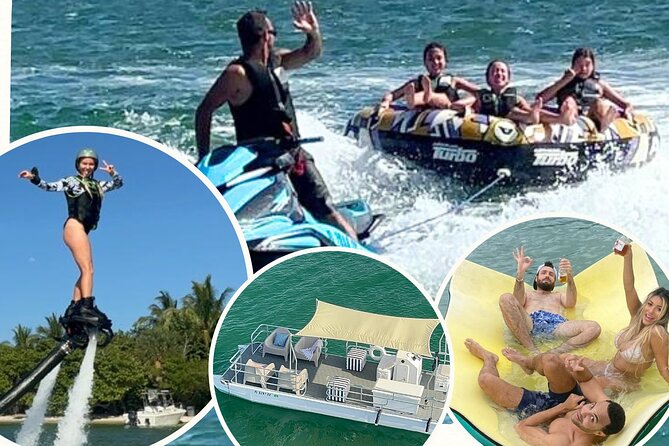 Miami: Aqua Excursion (Flyboard + Tubing + Boat Tour) - Key Points