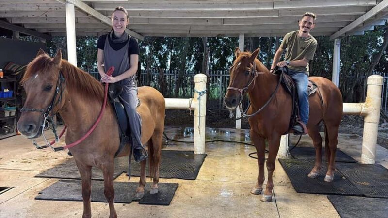 Miami ATV and Horseback Riding Combo Tour - The 1-Hour Horseback Riding: Connecting with Nature in Calm Surroundings