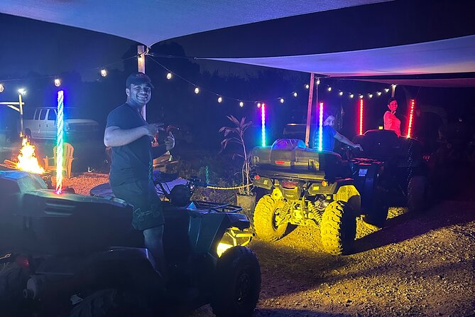 Miami ATV Night Ride with LED Lights- FREE PASSENGER & SKI MASK - Safety and Equipment for Night Riding