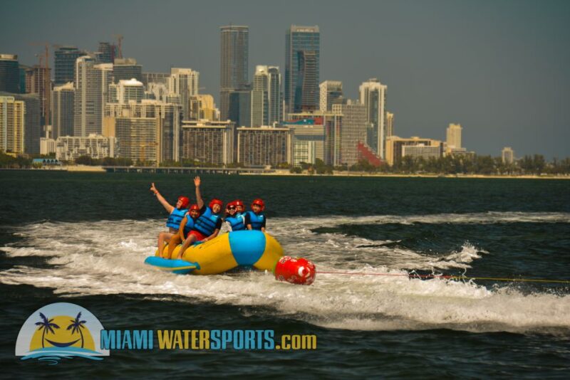 Miami: Banana Boat Ride - Exciting Water Adventure in Miami: Banana Boat Ride for $29