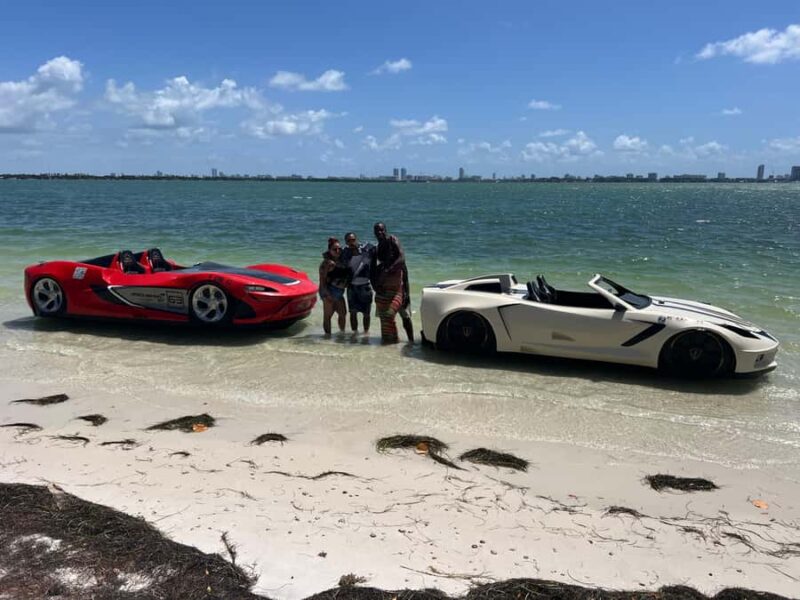Miami Beach: 1 Hour Jetcar Rentals & 30min Celeb Boat Tour - The Thrilling Jetcar Ride Up Close to the Miami Skyline
