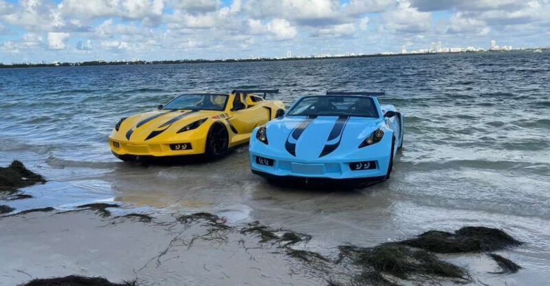 Miami Beach 1-HOUR JETCAR RIDE PLUS FREE 1-HOUR BOAT TOUR - Miami Beach 1-Hour Jetcar Ride Plus Free 1-Hour Boat Tour: An Exciting Water Adventure