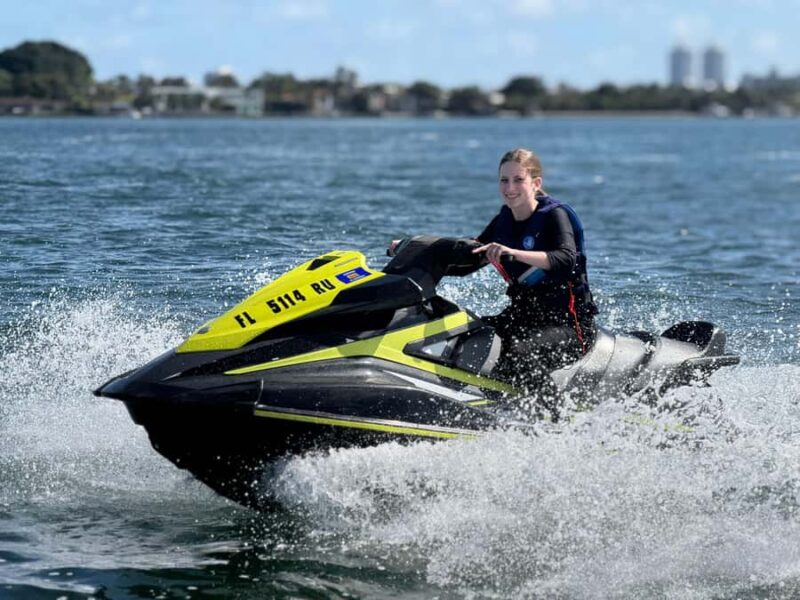 Miami Beach: Jet Ski Thrilling Adventure Ride - Thrilling Jet Ski Adventure in Miami Beach with Convenient Pickup