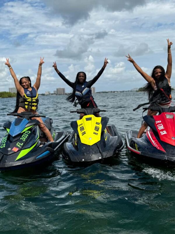 Miami Beach: Jet Ski Thrilling Adventure Ride - The One-Hour Guided and Self-Guided Tour