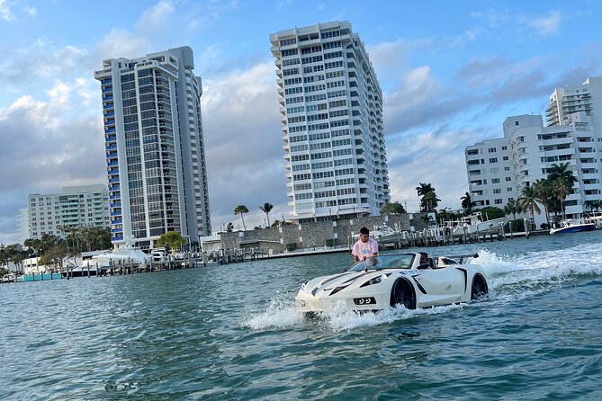 Miami Beach Jetcars and Free Boat Ride - Optional Photo and Video Add-Ons