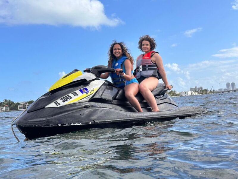 Miami Beach Jetskis + Free Boat Ride - Logistics of the Tour and Group Size