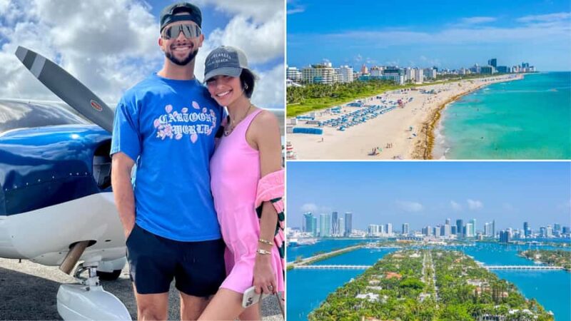 Miami Beach: Private 50-Minute Airplane Flight Tour - Key Points