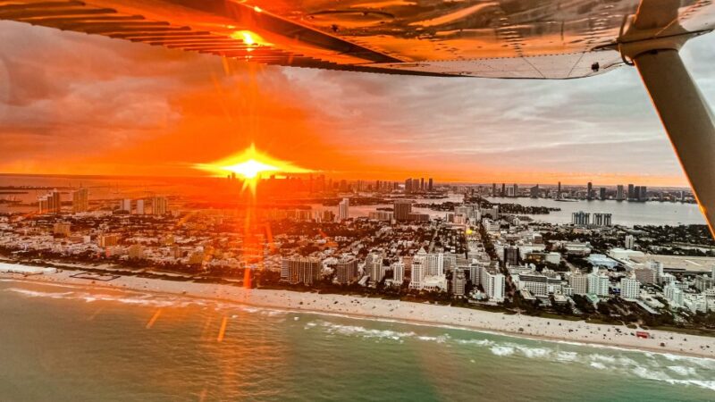 Miami Beach: Private Romantic Sunset Flight with Champagne - Booking, Flexibility, and Practical Details