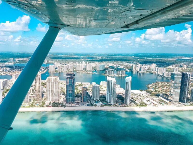 Miami Beach: South Beach Private Airplane Tour with Drinks - Consistent High Ratings and Positive Feedback