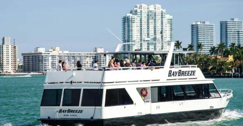 Miami: Biscayne Bay Millionaire's Homes Sightseeing Cruise - The Cruise Begins at Bayside Marketplace