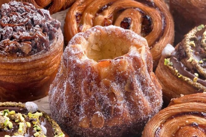 Miami Bus Tour - Flamingo Bus Miami Tours Open-Air Trolley - The Port of Miami and the Icon of the Seas