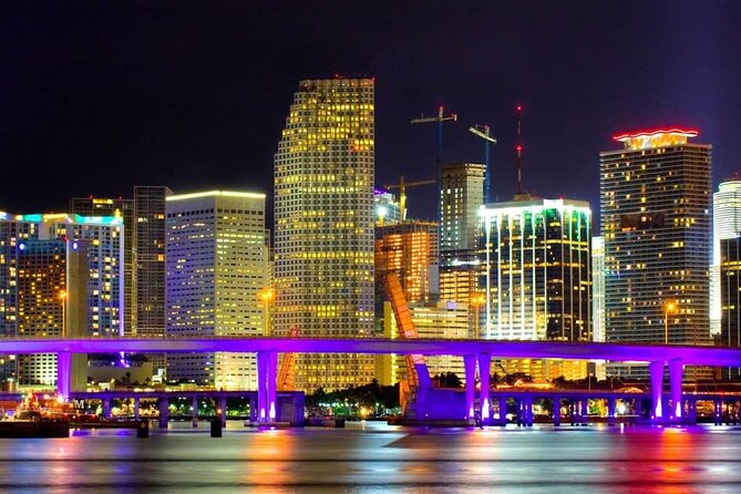 Miami by Night: City and Beach Lights Panoramic Tour - Miami by Night Starts at Bayside Marketplace at 8:00 PM