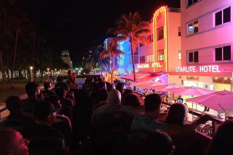 Miami by Night: City and Beach Lights Panoramic Tour - Departing from Bayside Marketplace at 8 PM