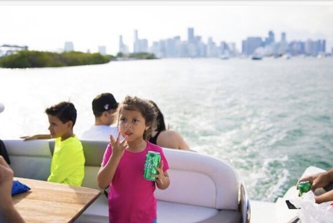 Miami Celebration! (Bathroom/AC/Kitchen) - The Experience Provider: Miami Beach Boat Rentals Deals