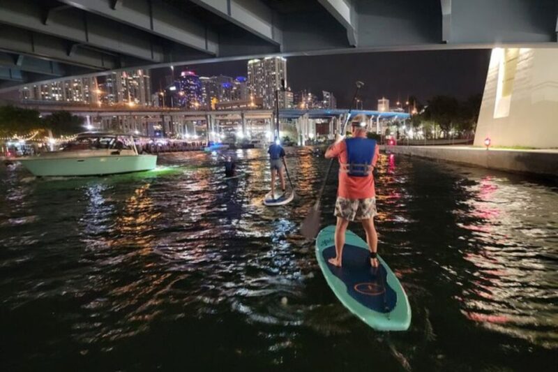 Miami: City Lights SUP or Kayak Night Tour - Paddling Through Miami’s Nighttime Skyline