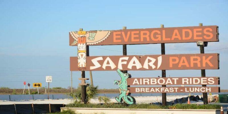 Miami Everglades Express Airboat Ride - The Thrill of the Airboat Ride
