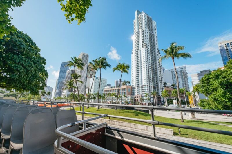 Miami: Half-Day Open-Top Bus Tour Plus Biscayne Bay Cruise - Bayside Marketplace and Shopping Opportunities