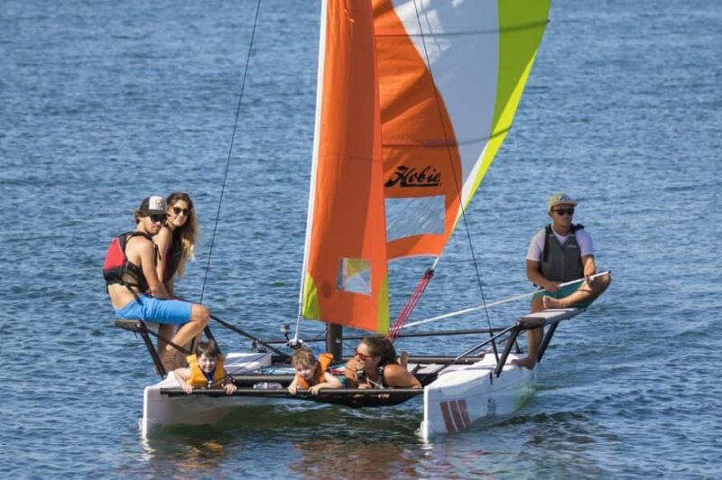 Miami: Hobie Cat Getaway Rental at Hobie Beach - Starting Point at Rickenbacker Causeway