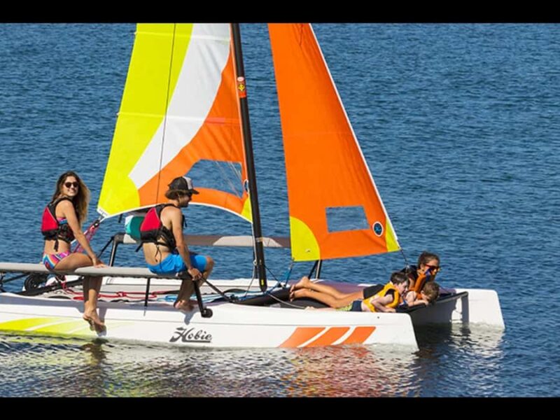 Miami: Hobie Cat Getaway Rental at Hobie Beach - Launching from Hobie Beach: A Prime Sailing Location