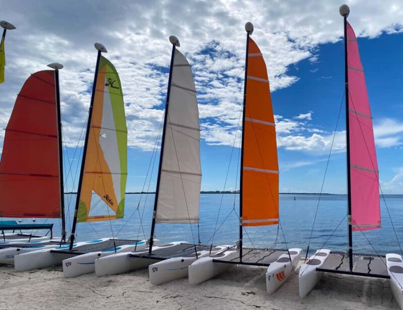 Miami: Hobie Cat Wave Rental at Hobie Beach - Logistics and Access to Hobie Beach