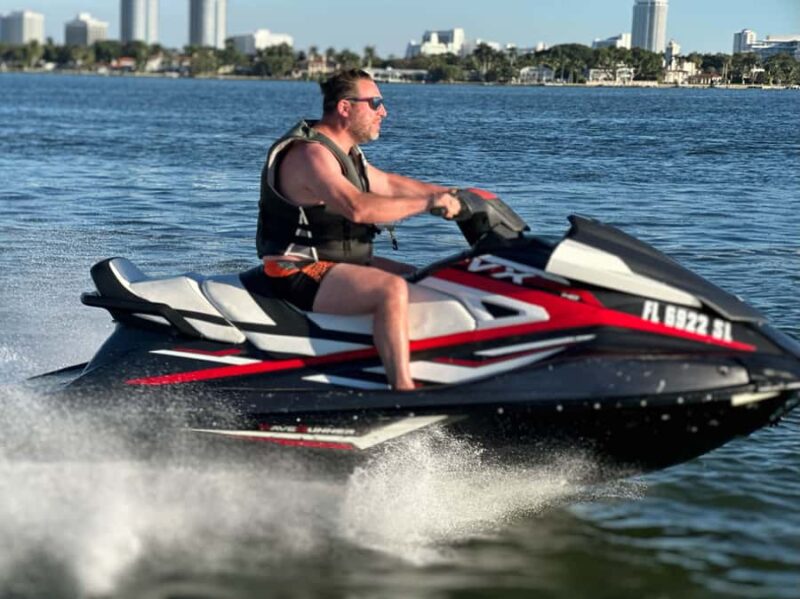 Miami: Jet Ski Adventure with Boat Ride at North Bay Village - Key Points