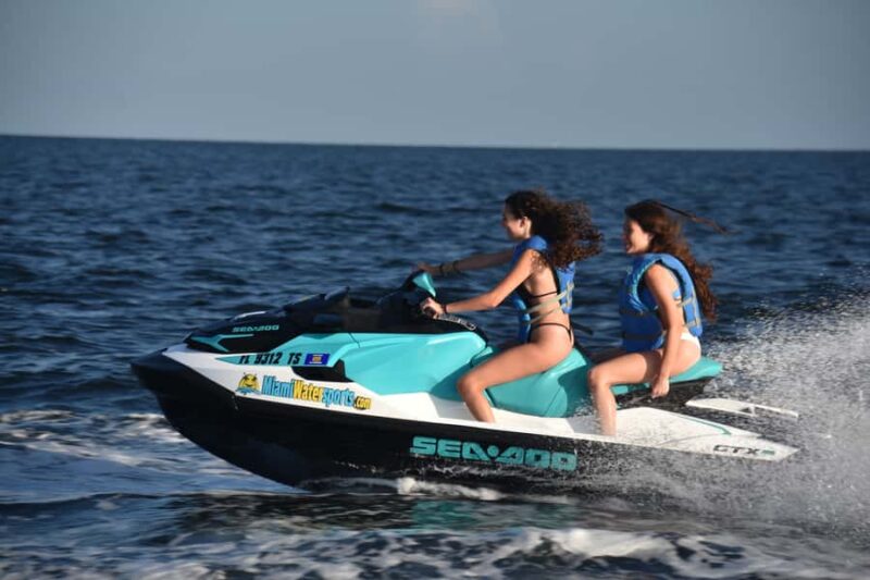 Miami: Jet Ski and SpeedBoat - Scenic Miami Skyline Views from the Water