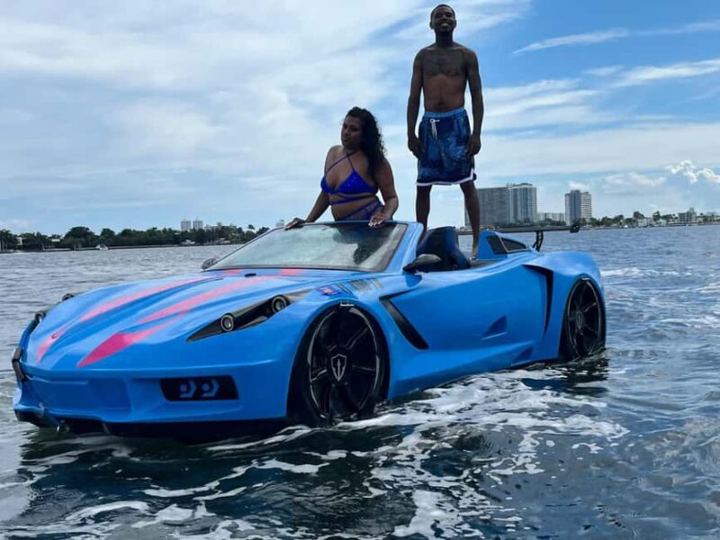 Miami JetCar: 1 Water JetCar Rental | 1h - Miami Water Jetcar Experience in Bayside