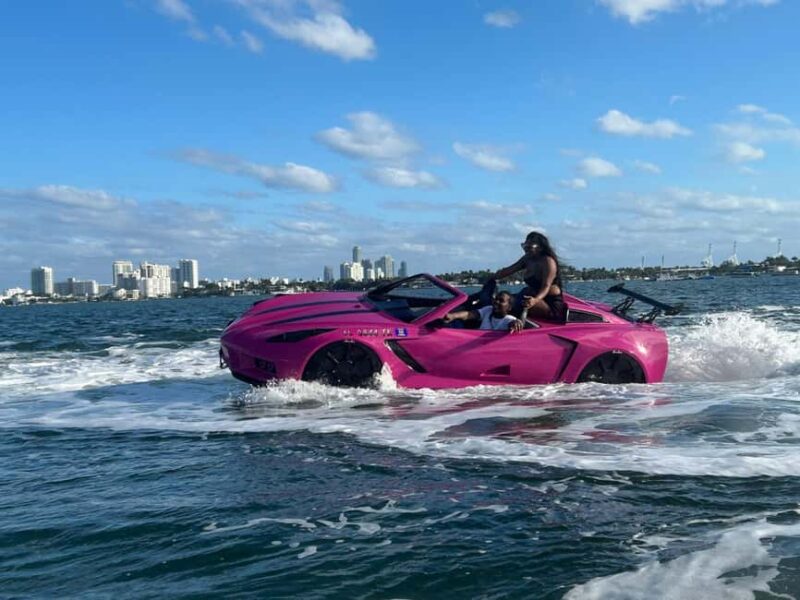Miami JetCar: 1 Water JetCar Rental | 1h - Who Will Enjoy This Water JetCar Ride Most?