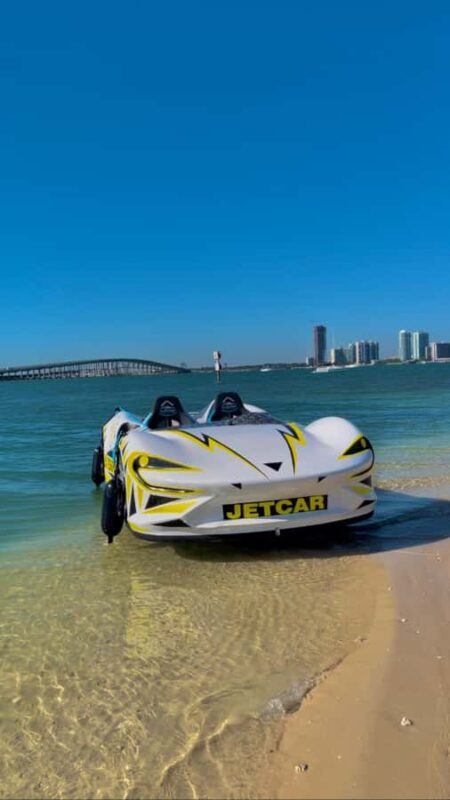 Miami: Jetcar experience, hourly jetcar rental - Discover the Miami Jetcar Adventure: A Unique Watercraft Experience