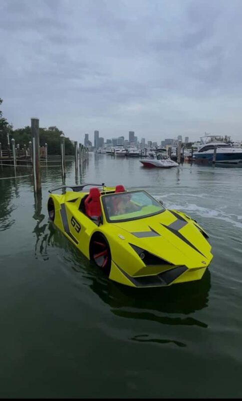 Miami: Jetcar experience, hourly jetcar rental - Starting Point at 1819 79th Street Causeway