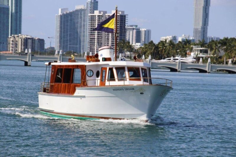 Miami: Miami Skyline Vintage Yacht Cruise, - Miami’s Origins: From Swamp to City