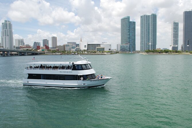 Miami Millionaires Row Cruise - Food, Drinks, and Onboard Purchases