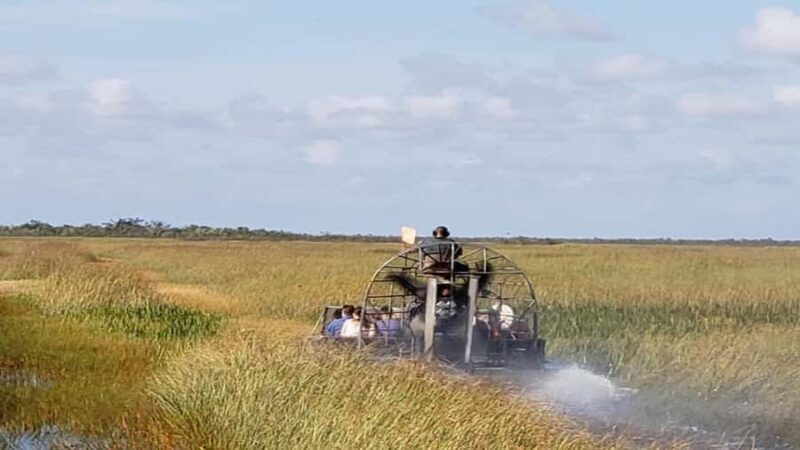 Miami: Original Everglades Airboat Tour & Interpretive area - Key Points
