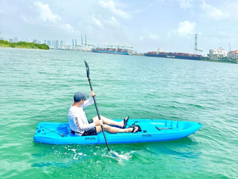 Miami: Paddle Board or Kayak Rental in Virginia Key - Paddling Through Lamar Lake and Biscayne Bay