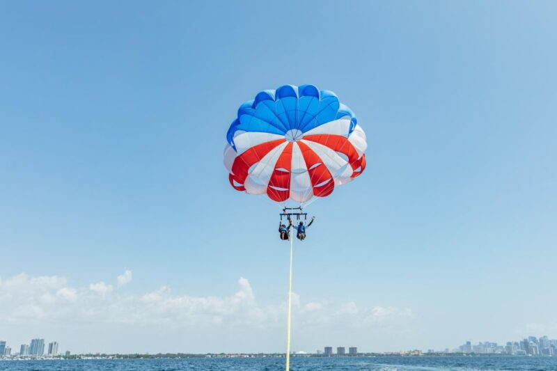Miami: Parasailing Experience in Biscayne Bay - Capture the Moment with Optional Photos